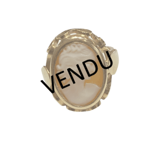 Bague camée