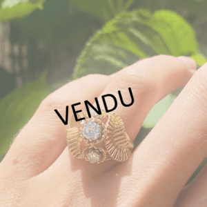 Bague ancienne à volutes