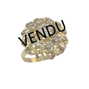 Bague ancienne Fleur