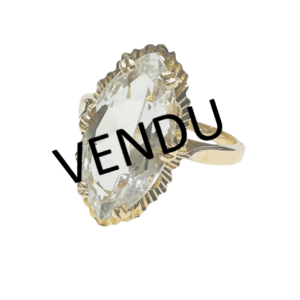BAGUE AIGUE MARINE