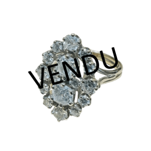 Marquise ancienne diamants