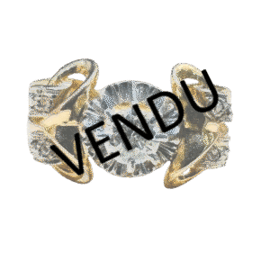 BAGUE TANK DIAMANTS