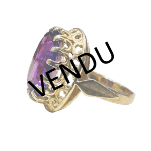 Bague ancienne améthyste