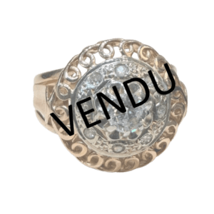 Bague ancienne diamants