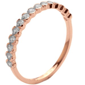 alliance de mariage diamants