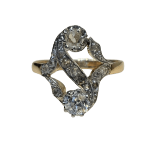 bague ancienne diamants