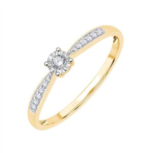 bague de fiançailles diamants