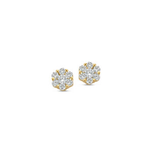 boucles d'oreilles diamants